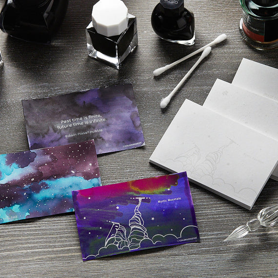 Colorverse Ink Art Cards - Hubble (Size B)