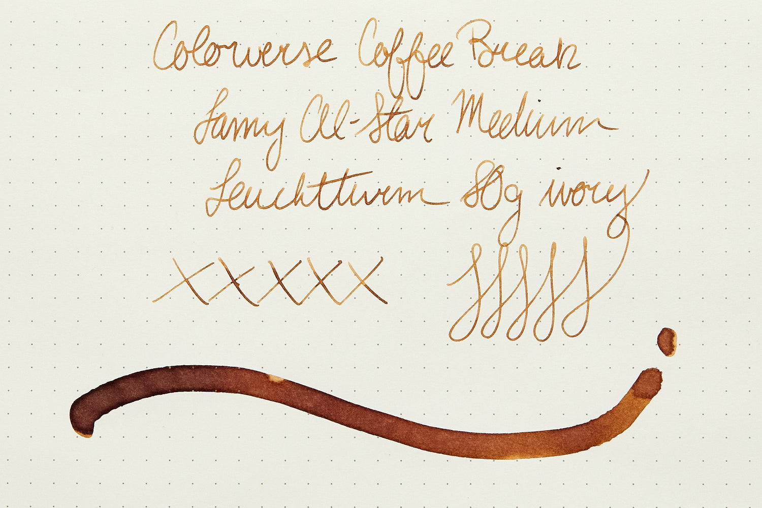 Colorverse Coffee Break - Ink Sample - The Goulet Pen Company