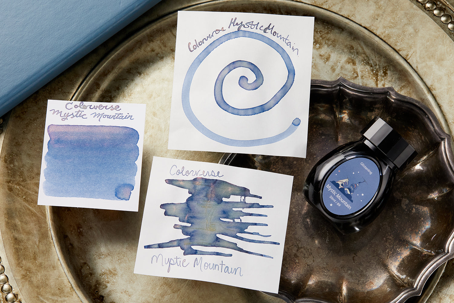 Colorverse Mystic Mountain Glistening - Ink Sample - The Goulet Pen Company