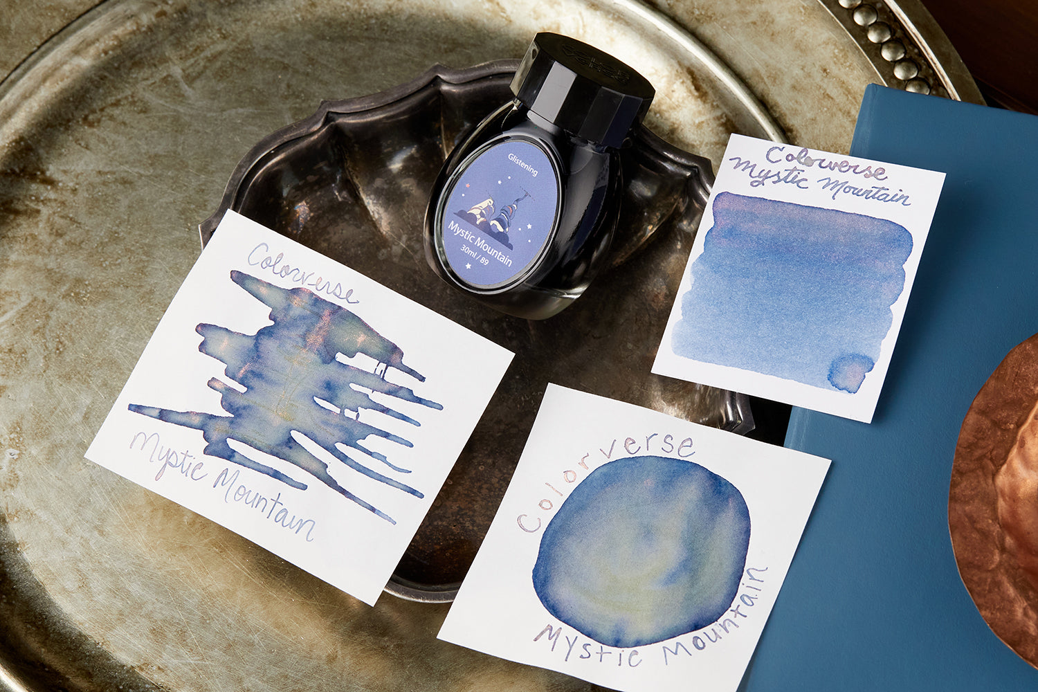 Colorverse Mystic Mountain Glistening - Ink Sample - The Goulet Pen Company