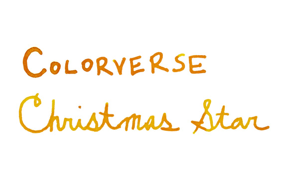 Colorverse Christmas Star Glistening - Ink Sample