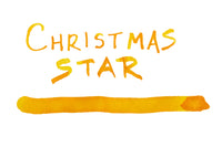 Colorverse Christmas Star Glistening - Ink Sample