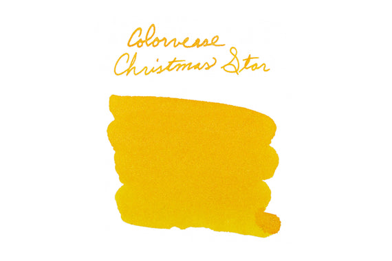 Colorverse Christmas Star Glistening - Ink Sample