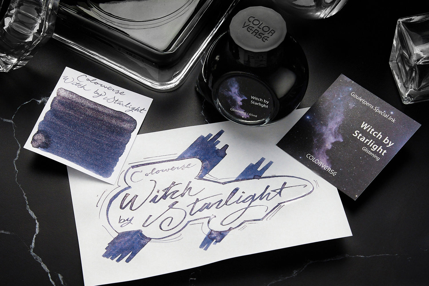 Colorverse Witch by Starlight - Ink Sample - The Goulet Pen Company
