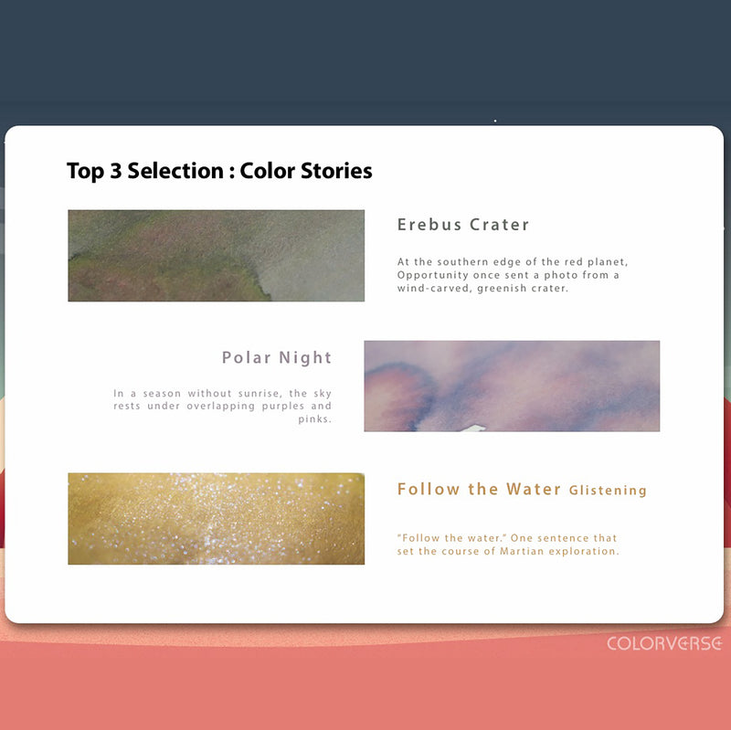 Colorverse Calendar 2025 Top 3 Ink Set