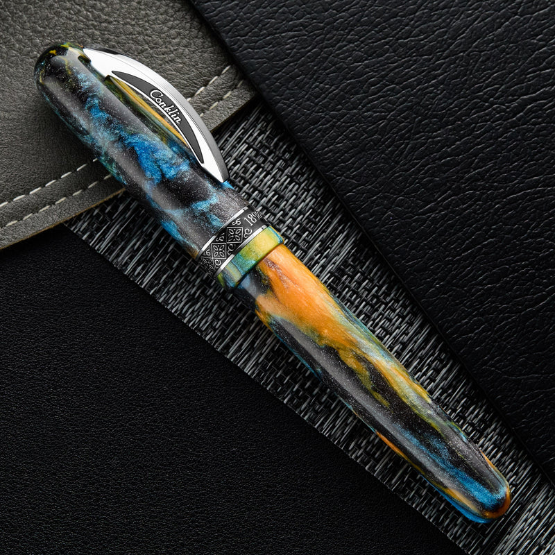 Conklin 1898 Fountain Pen - Ken's Mix / Chrome (Limited Edition)