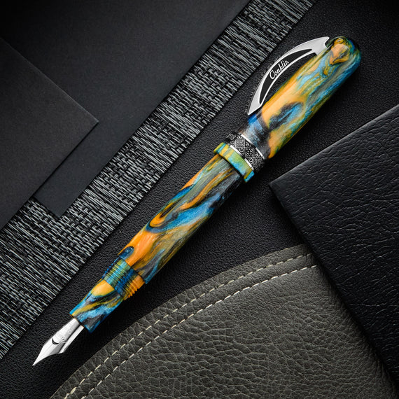 Conklin 1898 Fountain Pen - Ken's Mix / Chrome (Limited Edition)