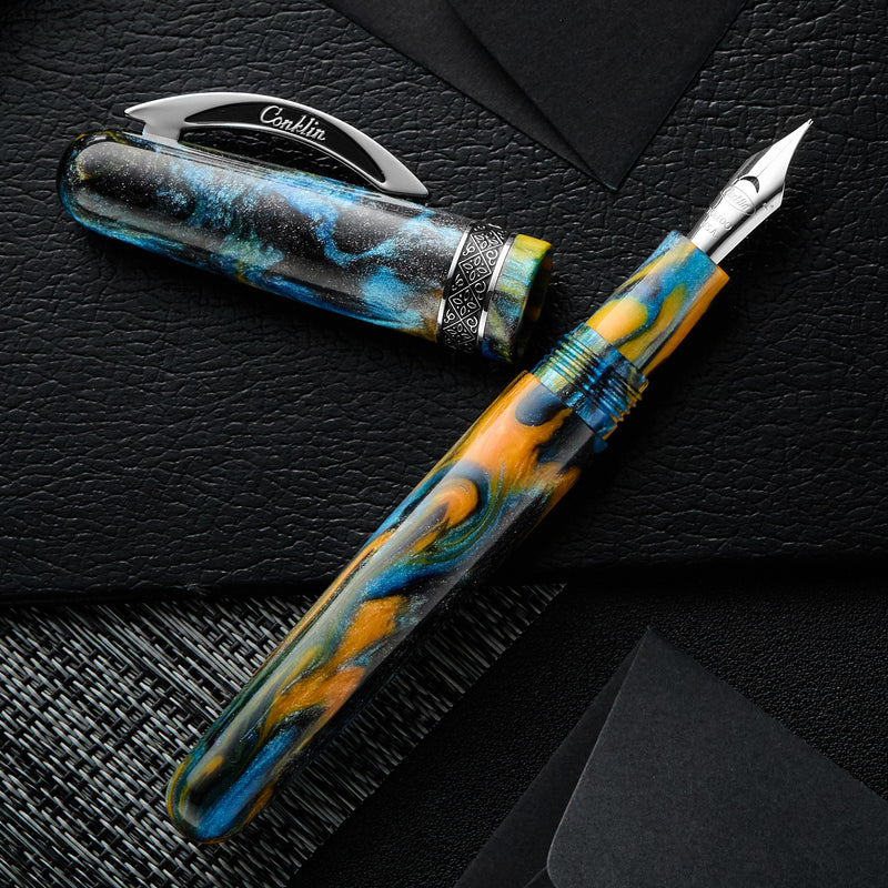 Conklin 1898 Fountain Pen - Ken's Mix / Chrome (Limited Edition)