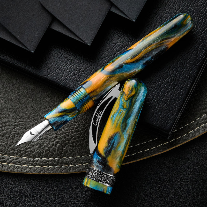 Conklin 1898 Fountain Pen - Ken's Mix / Chrome (Limited Edition)