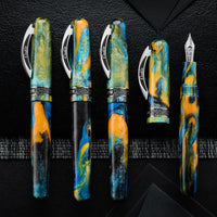 Conklin 1898 Fountain Pen - Ken's Mix / Chrome (Limited Edition)