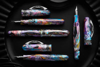 Conklin 1898 Fountain Pen - Primary Manipulation 4.5 Chrome (Limited Edition)