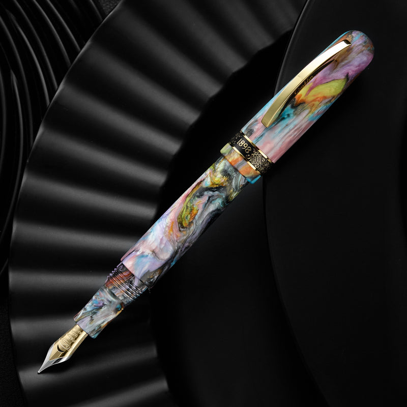Conklin 1898 Fountain Pen - Primary Manipulation 4.5 Gold (Limited Edition)