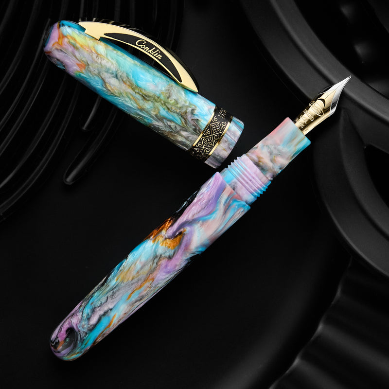 Conklin 1898 Fountain Pen - Primary Manipulation 4.5 Gold (Limited Edition)