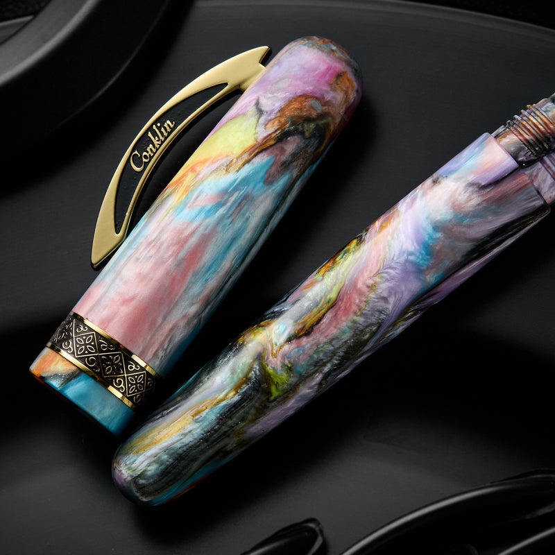 Conklin 1898 Fountain Pen - Primary Manipulation 4.5 Gold (Limited Edition)