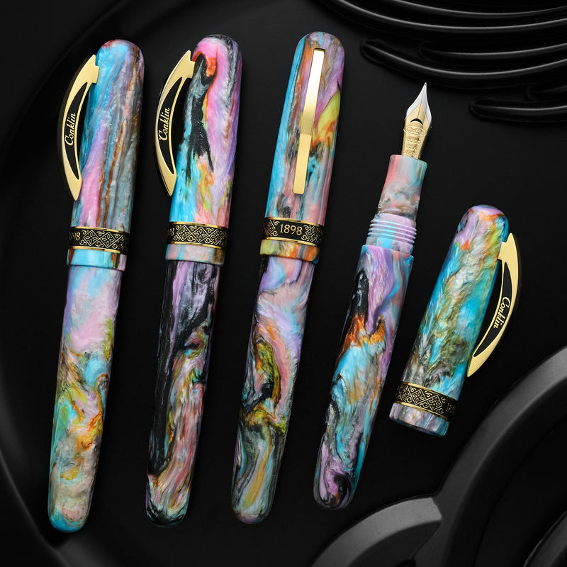 Conklin 1898 Fountain Pen - Primary Manipulation 4.5 Gold (Limited Edition)