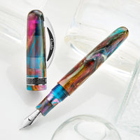 Conklin 1898 Fountain Pen - Primary Manipulation 5.0 Chrome (Limited Edition)