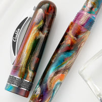 Conklin 1898 Fountain Pen - Primary Manipulation 5.0 Chrome (Limited Edition)