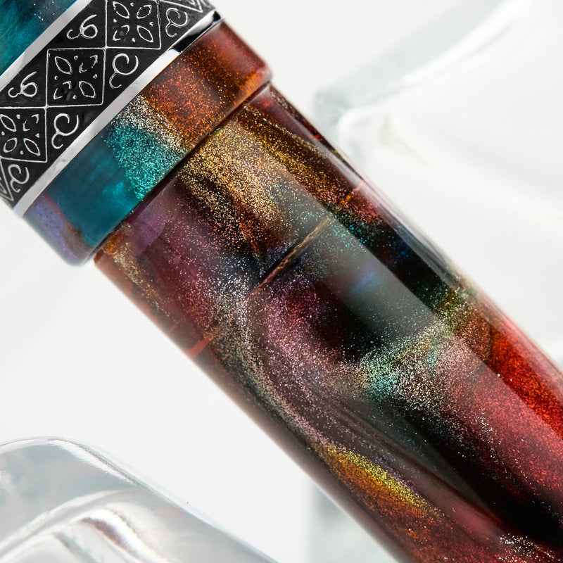 Conklin 1898 Fountain Pen - Primary Manipulation 5.0 Chrome (Limited Edition)