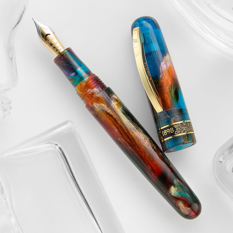 Conklin 1898 Fountain Pen - Primary Manipulation 5.0 Gold (Limited Edition)