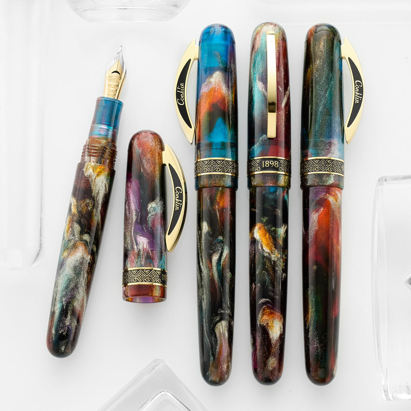 Conklin 1898 Fountain Pen - Primary Manipulation 5.0 Gold (Limited Edition)