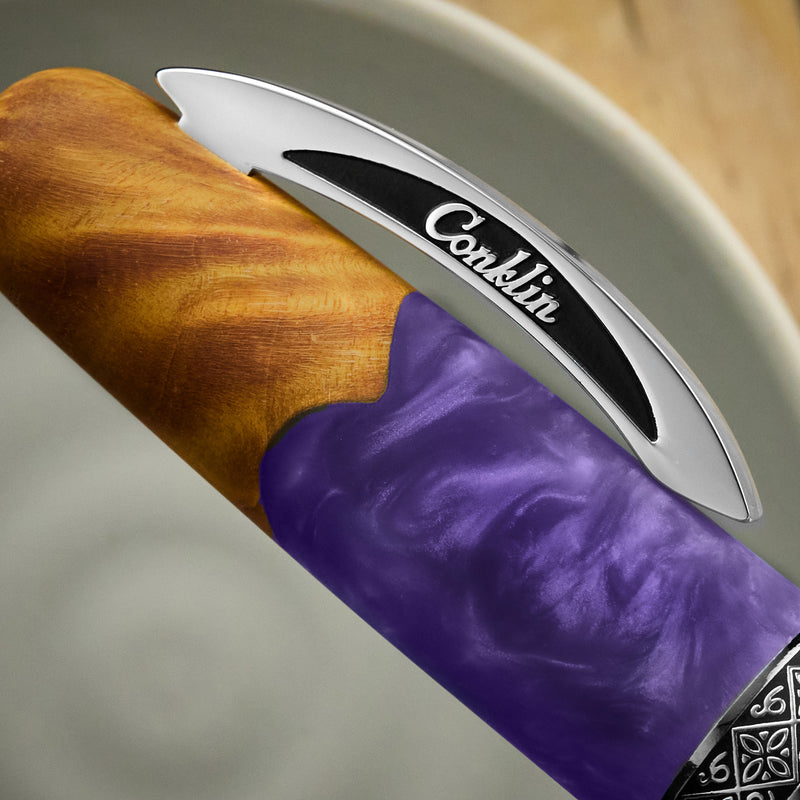 Conklin 1898 Fountain Pen - Spectra Fusion Purple (Limited Edition)