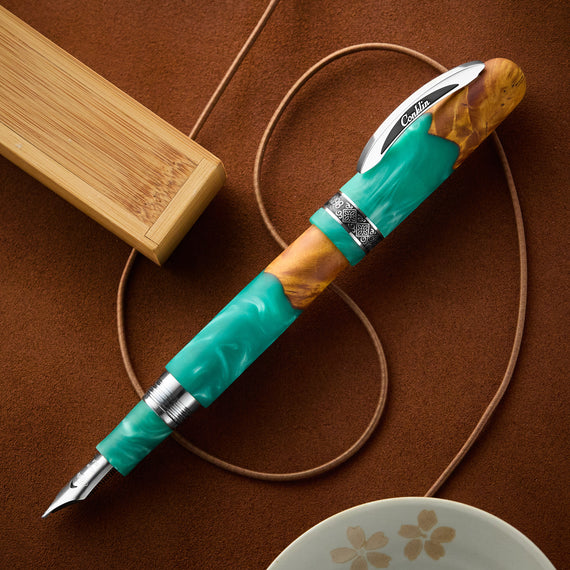 Conklin 1898 Fountain Pen - Spectra Fusion Teal (Special Edition)