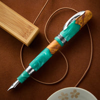 Conklin 1898 Fountain Pen - Spectra Fusion Teal (Limited Edition)