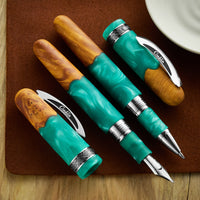Conklin 1898 Gel Rollerball Pen - Spectra Fusion Teal (Limited Edition)