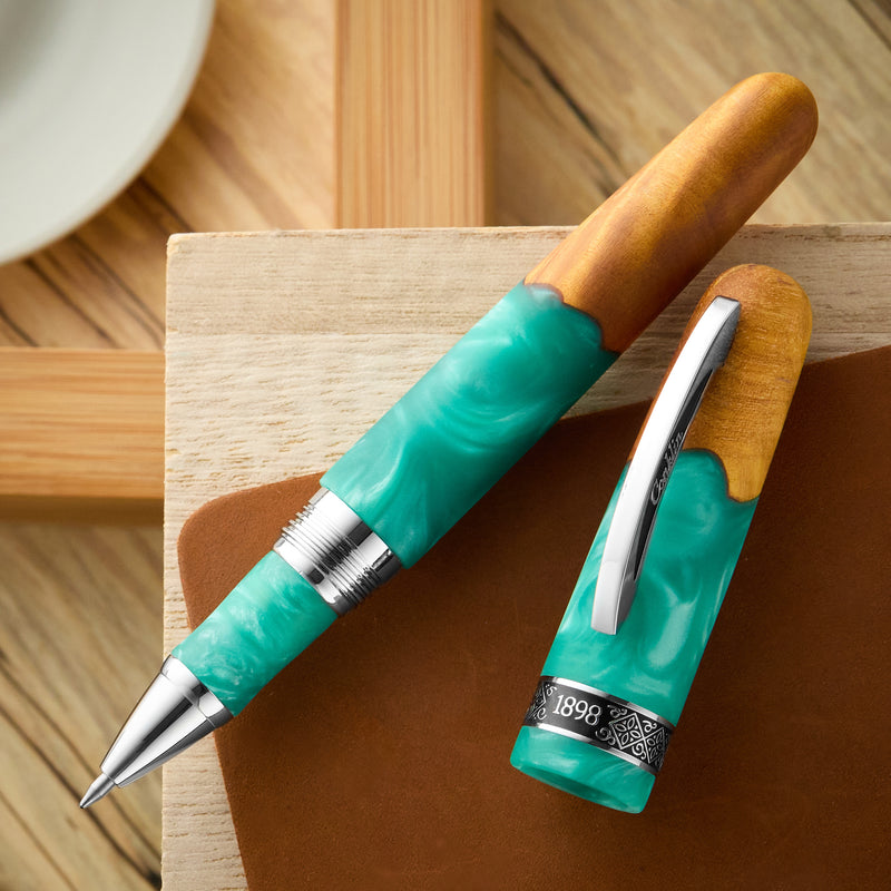 Conklin 1898 Gel Rollerball Pen - Spectra Fusion Teal (Limited Edition)