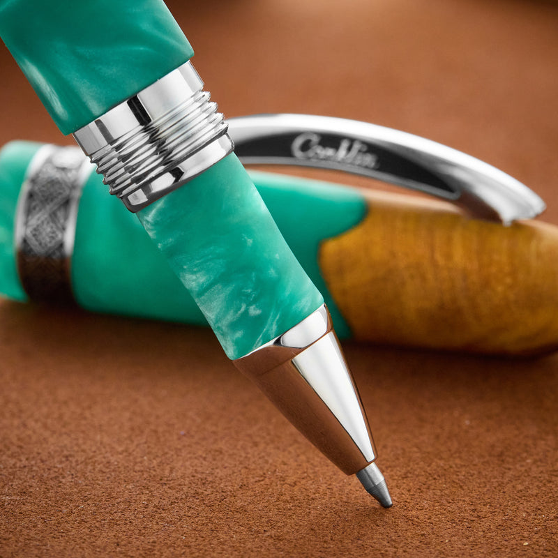 Conklin 1898 Gel Rollerball Pen - Spectra Fusion Teal (Limited Edition)