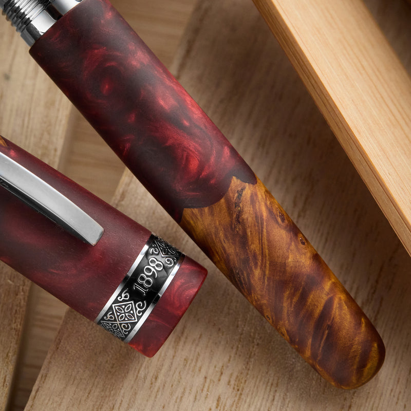 Conklin 1898 Gel Rollerball Pen - Spectra Fusion Burgundy (Limited Edition)