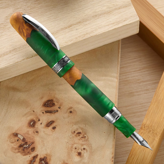 Conklin 1898 Fountain Pen - Spectra Fusion Green (Limited Edition)