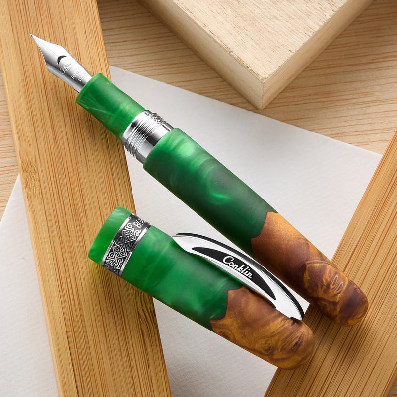 Sample Company Code Stock Code (Bottom Shelf) Conklin 1898 Fountain Pen - Spectra Fusion Green (Limit ...