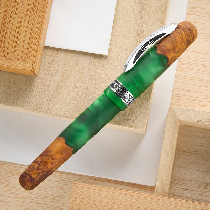 Conklin 1898 Gel Rollerball Pen - Spectra Fusion Green (Limited Edition)