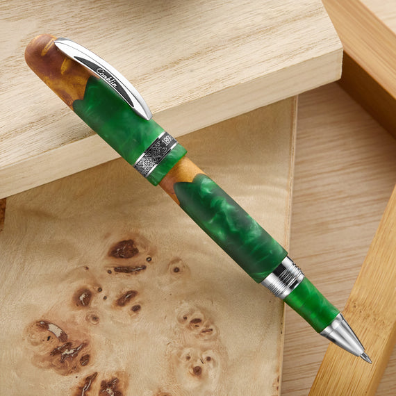 Conklin 1898 Gel Rollerball Pen - Spectra Fusion Green (Limited Edition)