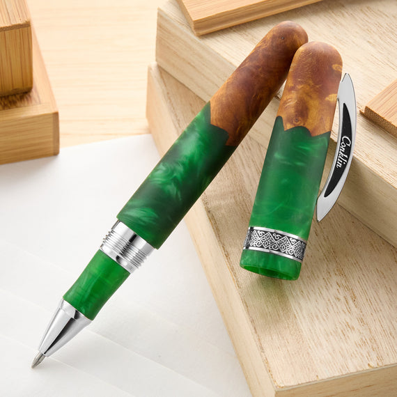 Conklin 1898 Gel Rollerball Pen - Spectra Fusion Green (Limited Edition)