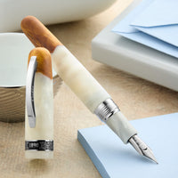 Conklin 1898 Fountain Pen - Spectra Fusion White (Limited Edition)