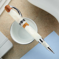 Conklin 1898 Gel Rollerball Pen - Spectra Fusion White (Limited Edition)