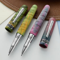 Conklin 1898 Gel Rollerball Pen - Stabilized Wood Matte Purple/Pink (Limited Edition)