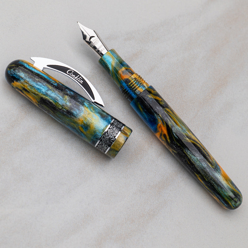 Conklin 1898 Fountain Pen - Ken's Mix / Chrome (Limited Edition)