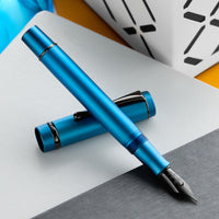 Conklin Duragraph Fountain Pen - Matte Blue PVD (Special Edition)