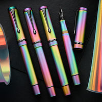 Conklin Duragraph Fountain Pen - Matte Rainbow PVD (Special Edition)