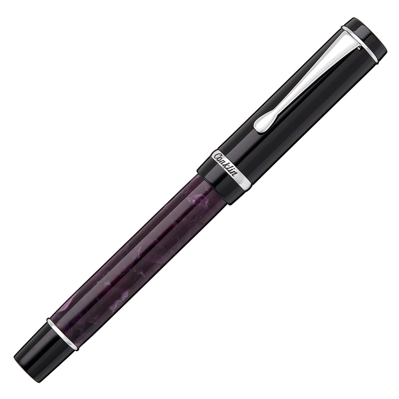 Conklin Duragraph Fountain Pen - Purple Nights