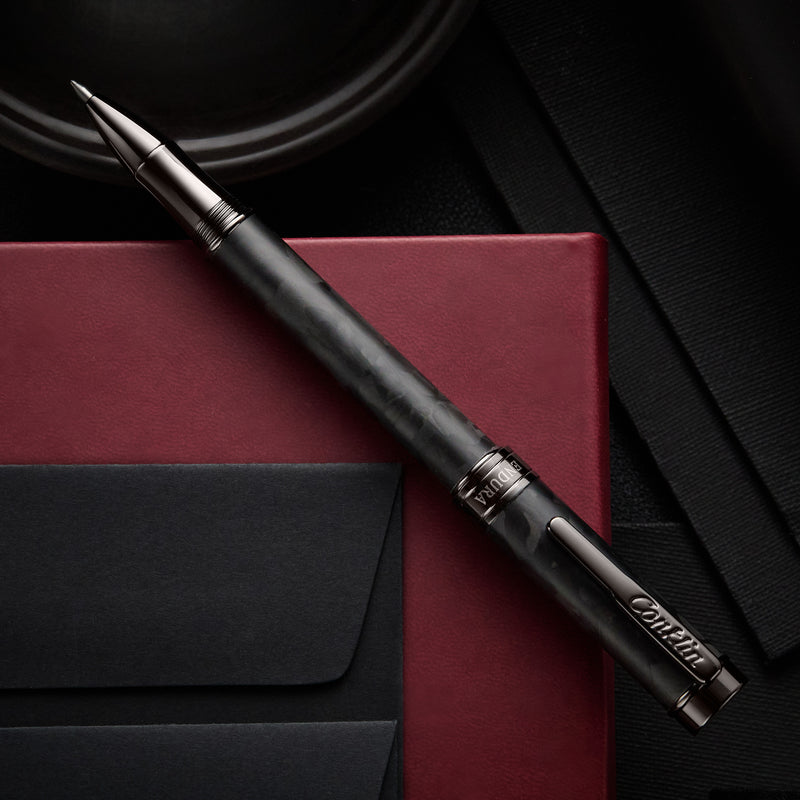 Conklin Endura Gel Rollerball Pen - Forged Carbon Fiber (Limited Edition)