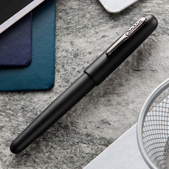 Conklin Streamline Fountain Pen - Matte Black / Gunmetal (Limited Edition)