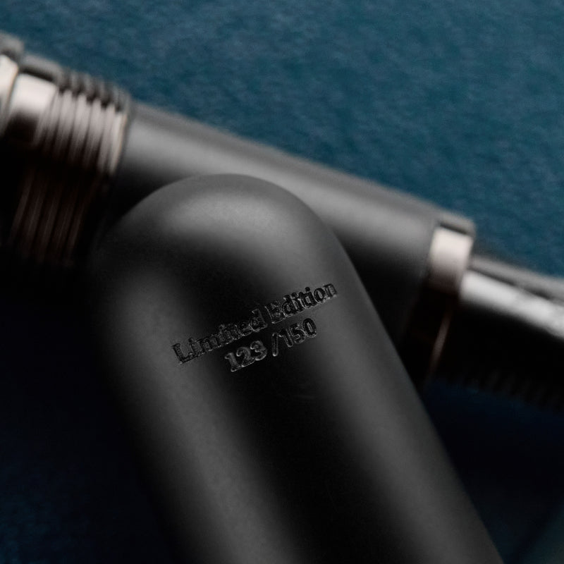 Conklin Streamline Fountain Pen - Matte Black / Gunmetal (Limited Edition)