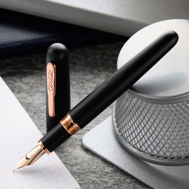 Conklin Streamline Fountain Pen - Matte Black / Rosegold (Limited Edition)