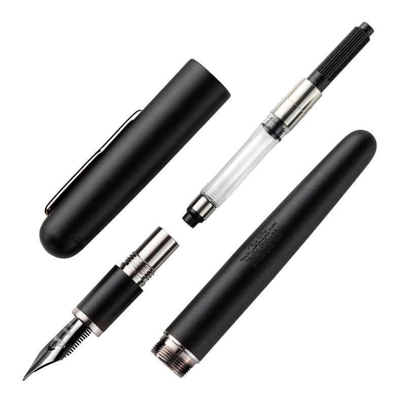 Conkline Conklin Streamline Fountain Pen - Matte Black / Gunmetal (Limited Edit ...