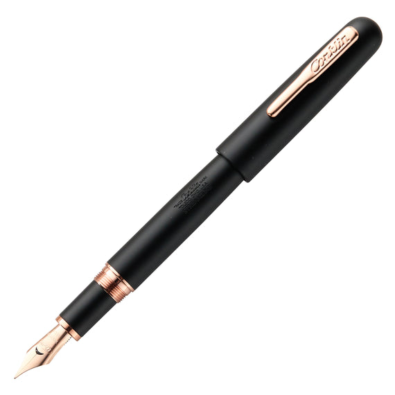 Conklin Streamline Fountain Pen - Matte Black / Rosegold