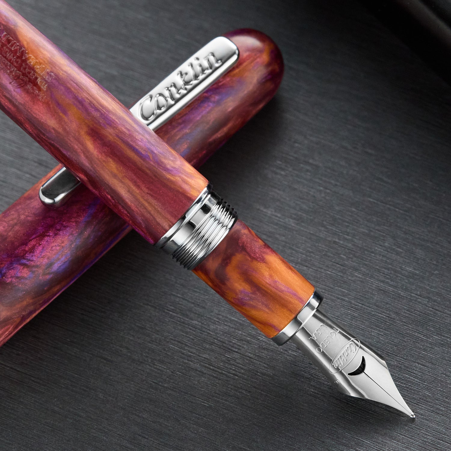 Conkline Conklin Streamline Fountain Pen - Sunset Medley Matte (Limited Edition ...